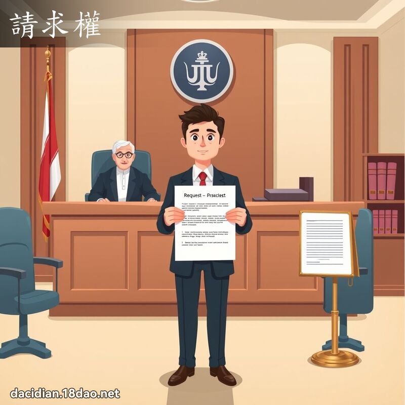 請求權 - 國語大辭典配圖
