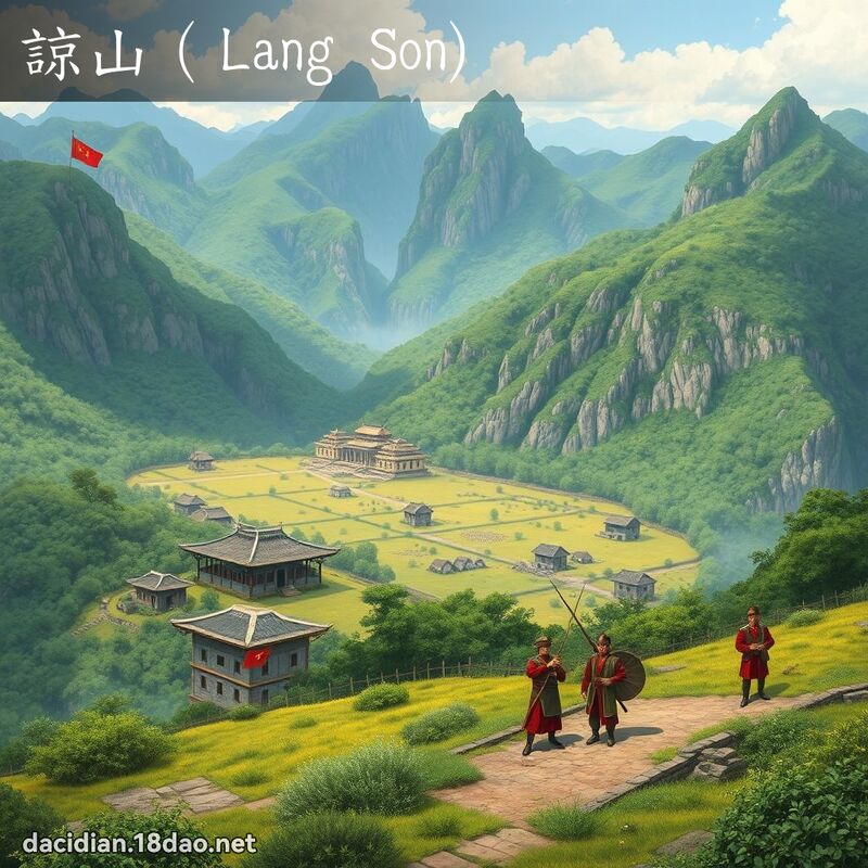 諒山（Lang Son) - 國語大辭典配圖