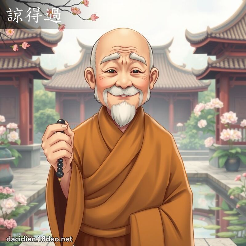谅得过 - 国语大辞典配图
