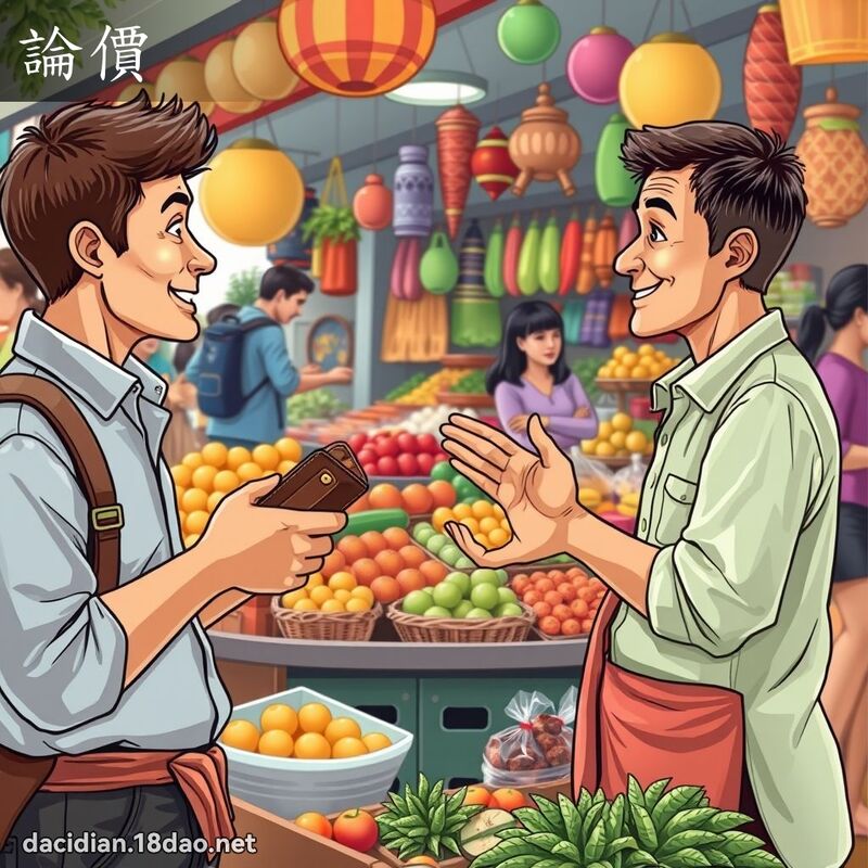 论价 - 国语大辞典配图