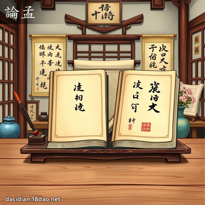 论孟 - 国语大辞典配图