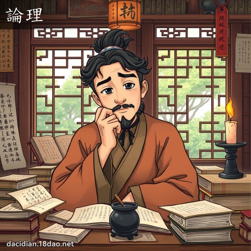論理 - 國語大辭典配圖
