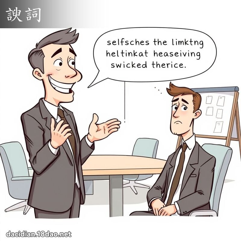 諛詞 - 國語大辭典配圖