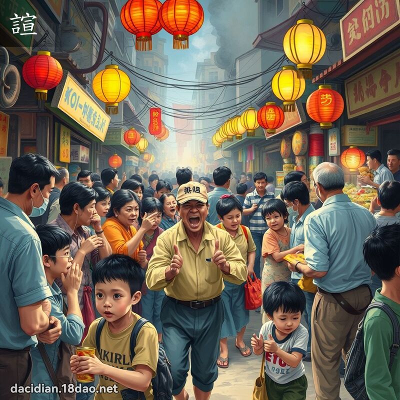 諠 - 國語大辭典配圖