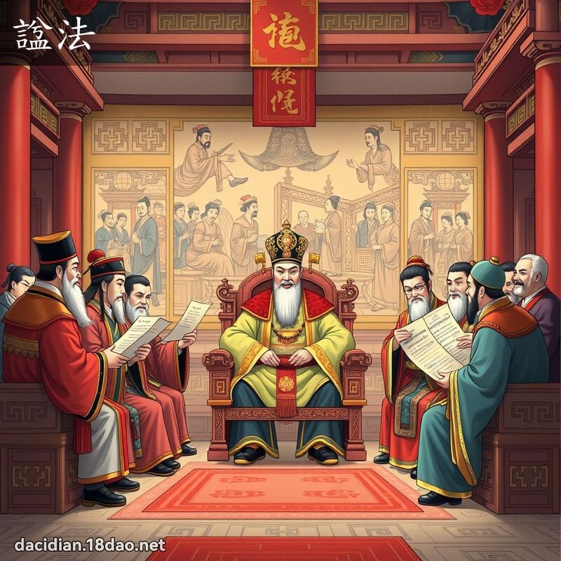 諡法 - 国语大辞典配图