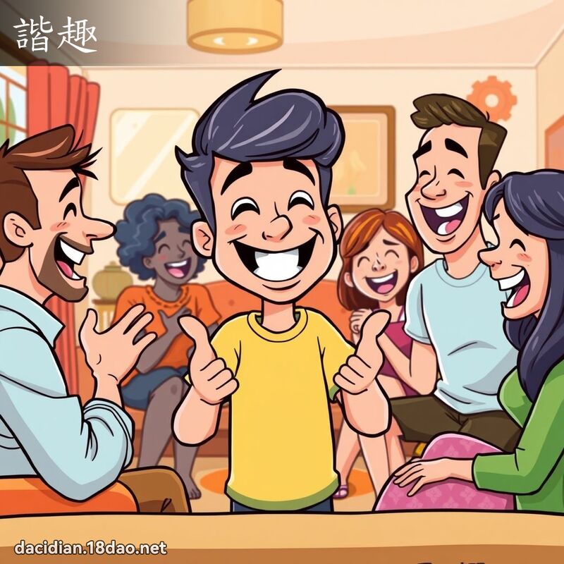 諧趣 - 國語大辭典配圖