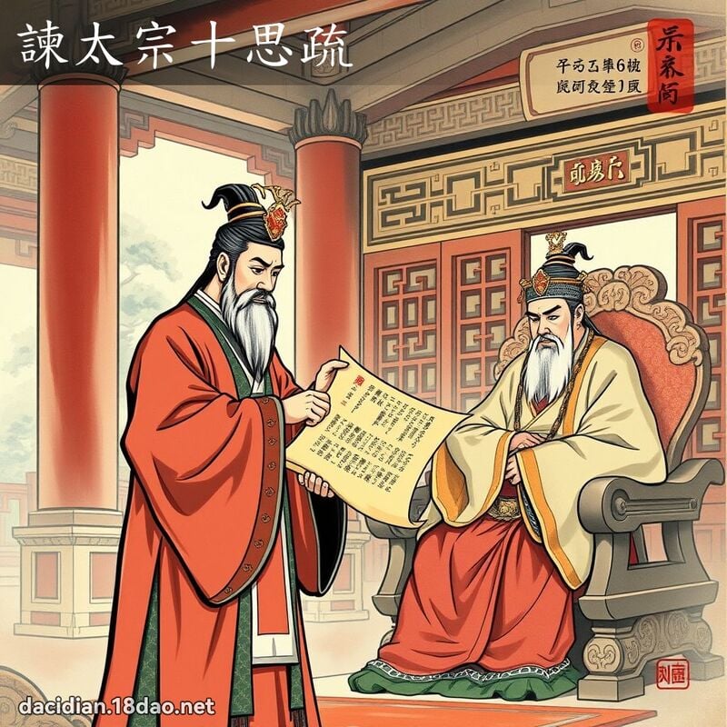 諫太宗十思疏 - 國語大辭典配圖