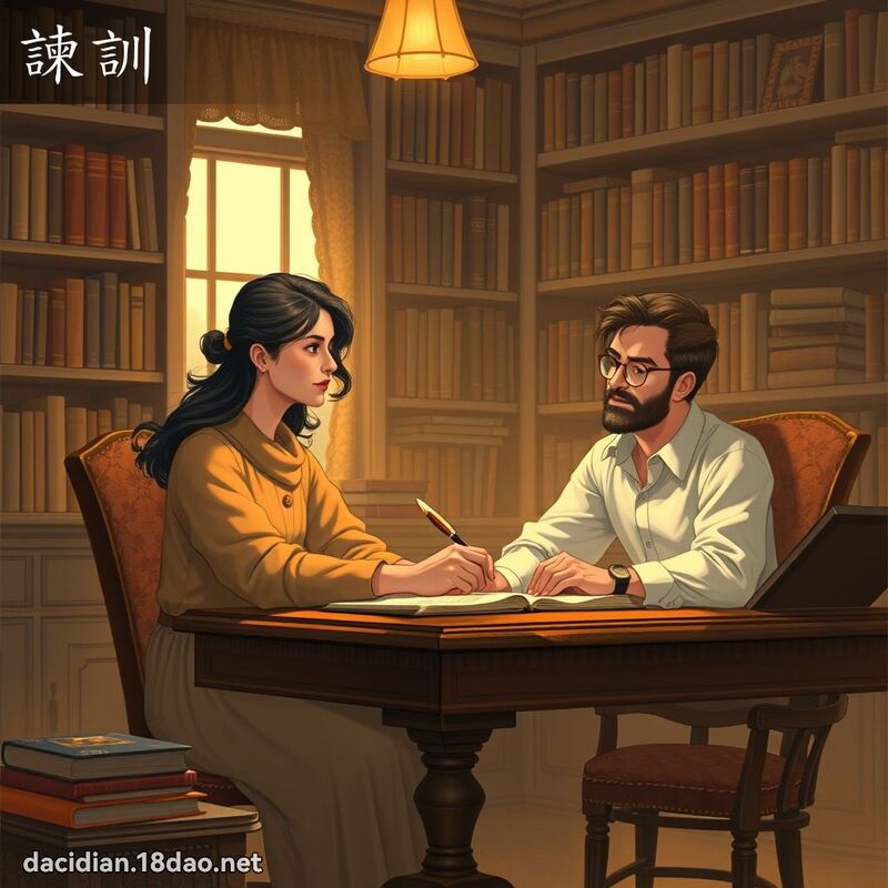 諫训 - 国语大辞典配图