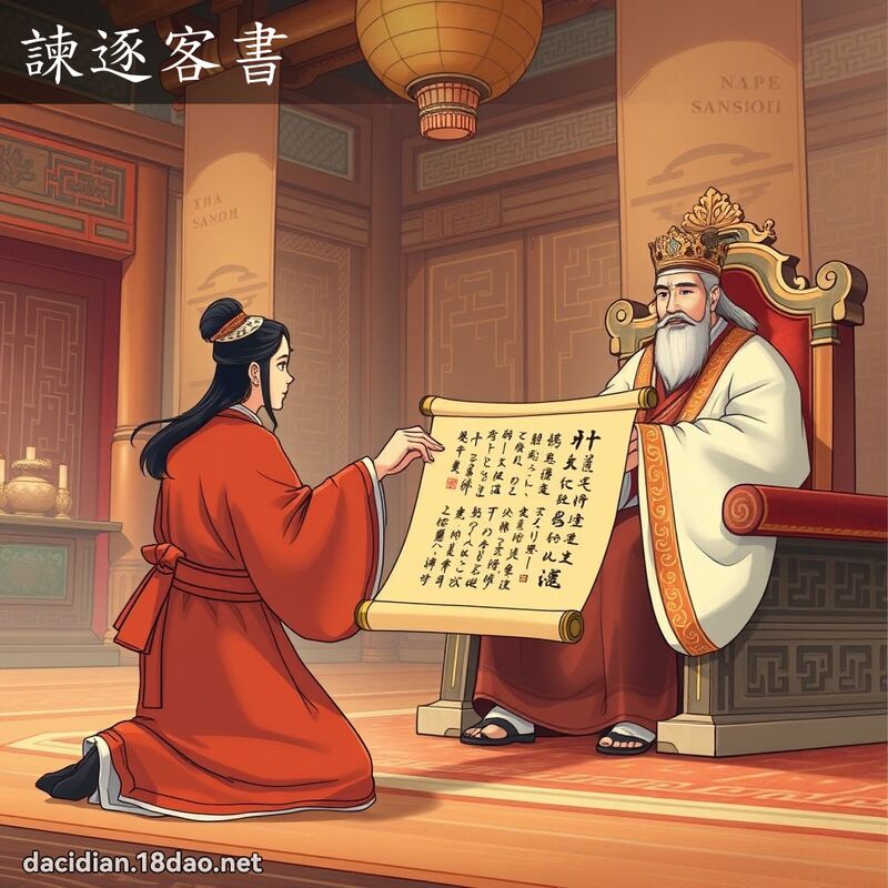 諫逐客書 - 國語大辭典配圖