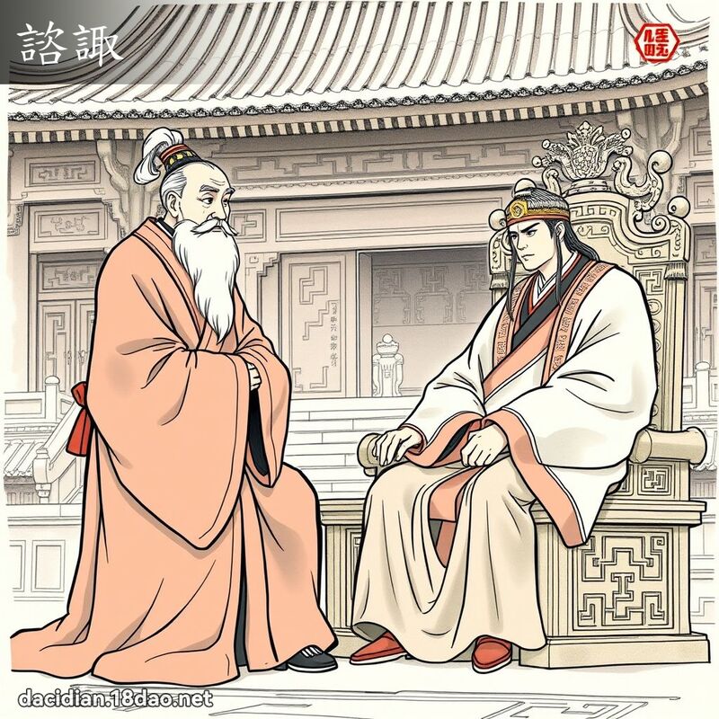 諮諏 - 國語大辭典配圖