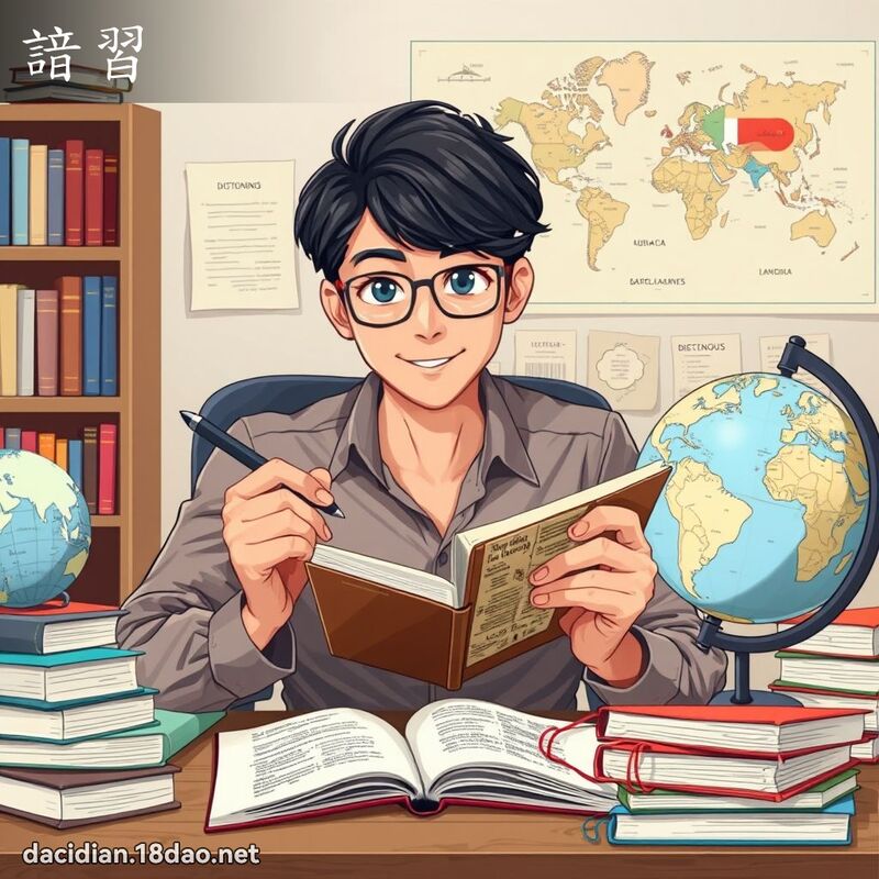 諳习 - 国语大辞典配图