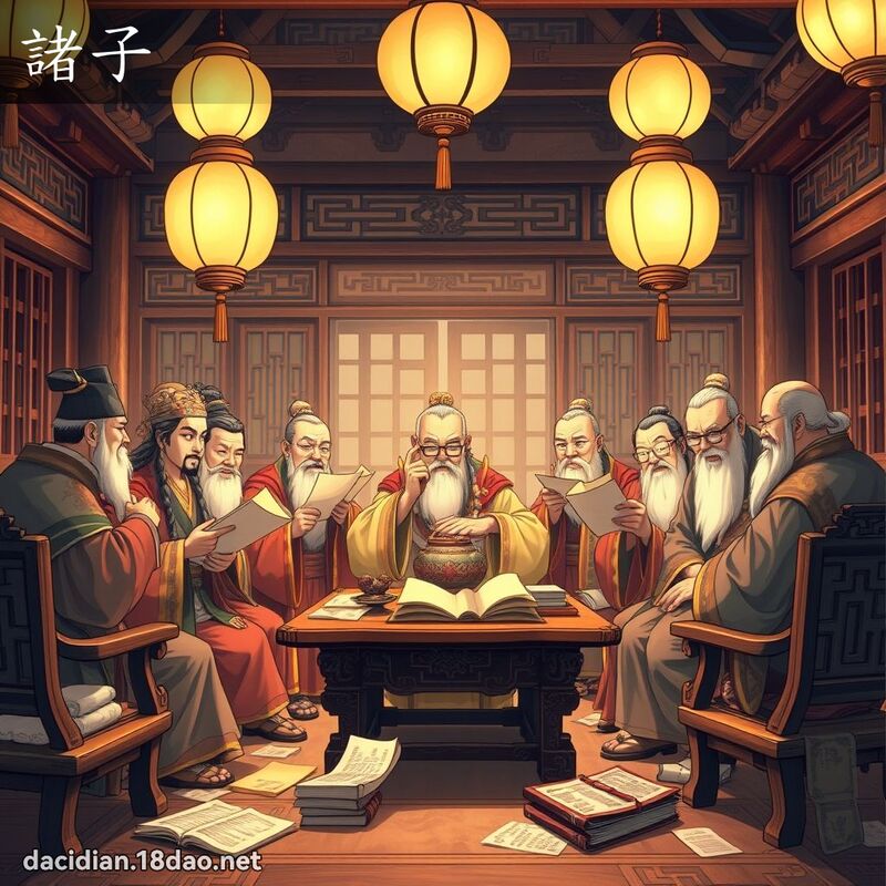 诸子 - 国语大辞典配图