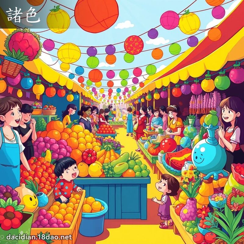 諸色 - 國語大辭典配圖