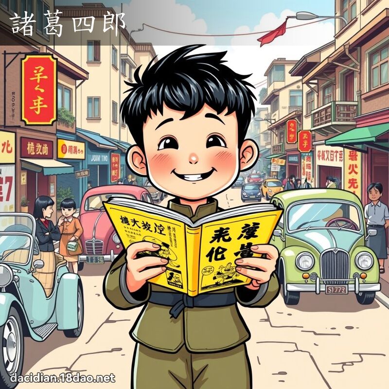 諸葛四郎 - 國語大辭典配圖
