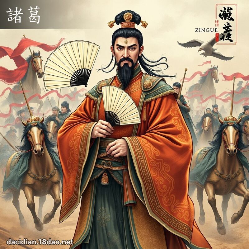 諸葛 - 國語大辭典配圖
