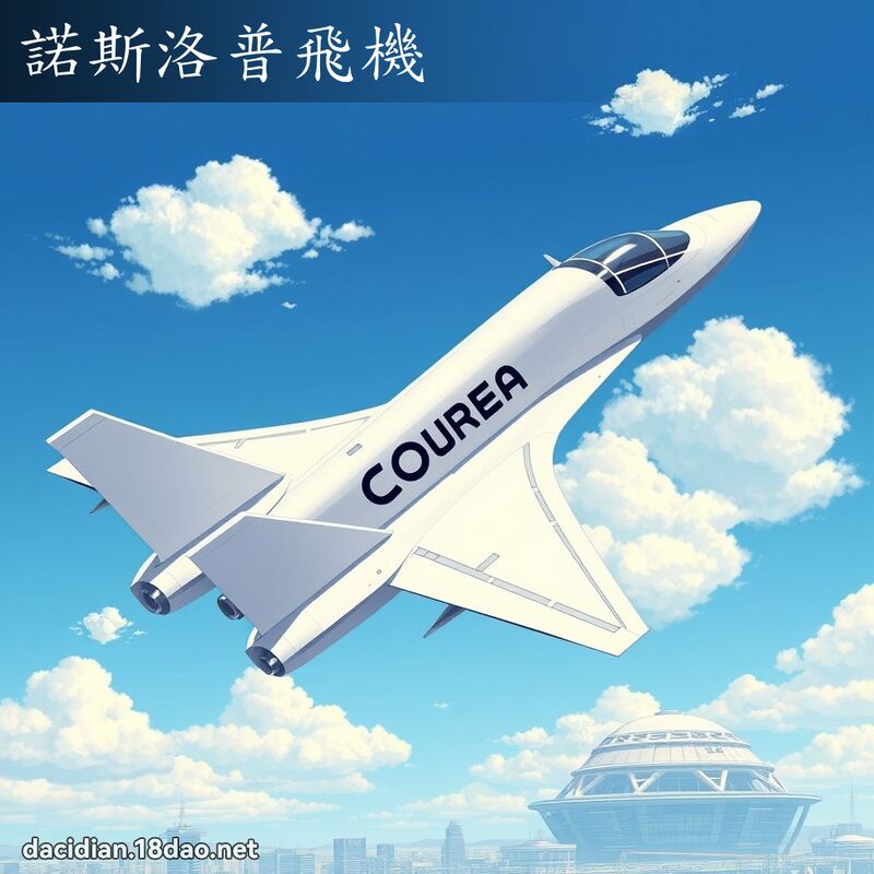 諾斯洛普飛機 - 國語大辭典配圖