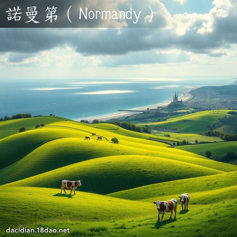 諾曼第（Normandy） - 國語大辭典配圖