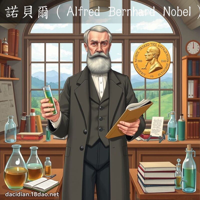 诺贝尔（Alfred Bernhard Nobel） - 国语大辞典配图