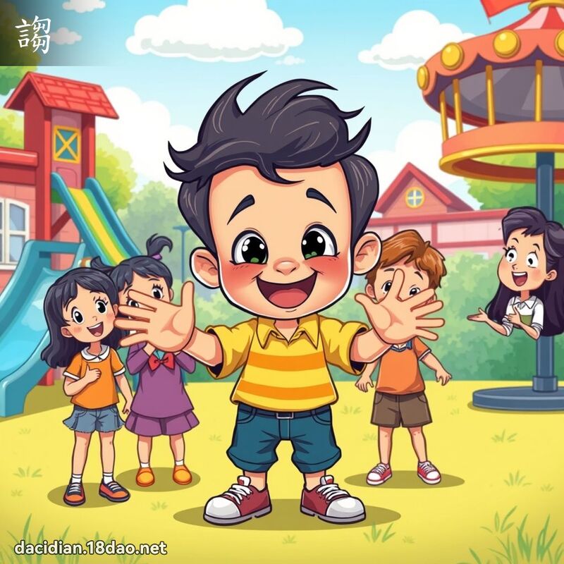謅 - 國語大辭典配圖