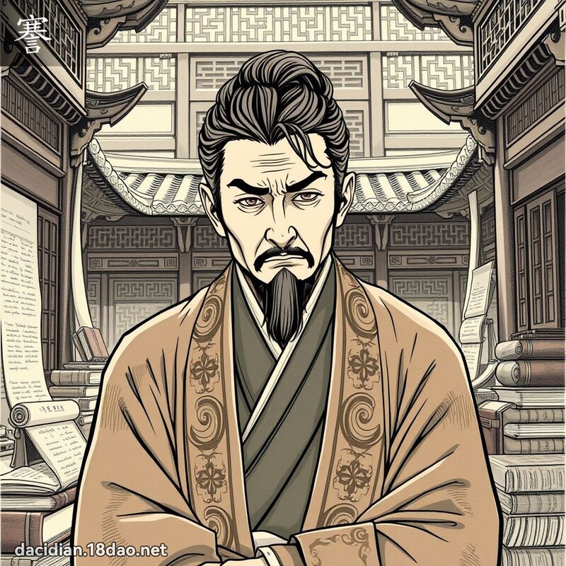 謇 - 國語大辭典配圖