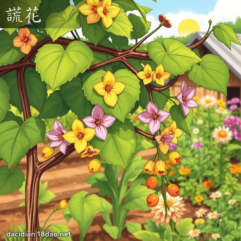 謊花 - 國語大辭典配圖