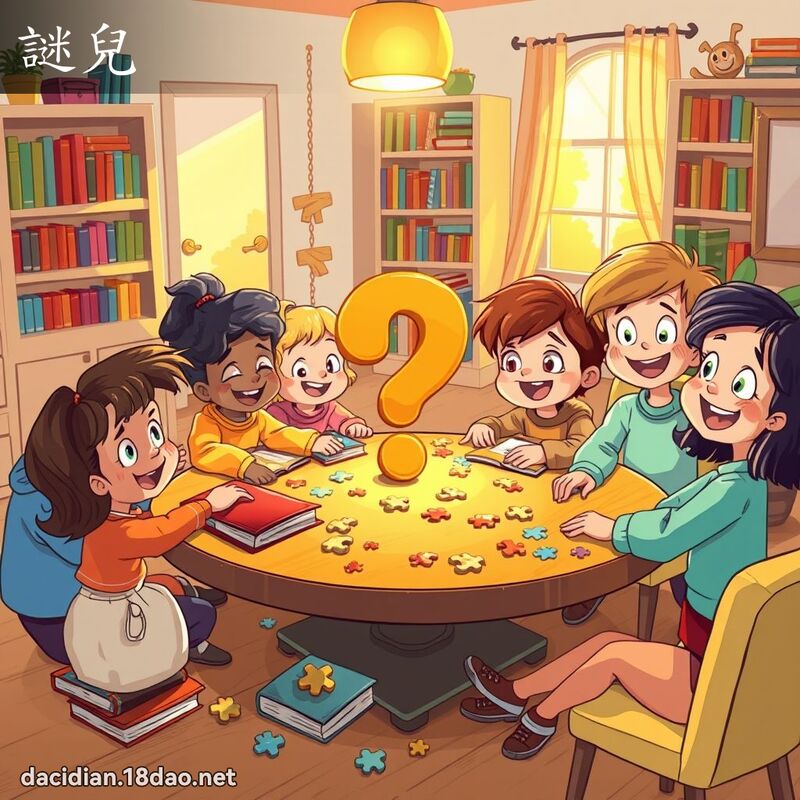 謎兒 - 國語大辭典配圖
