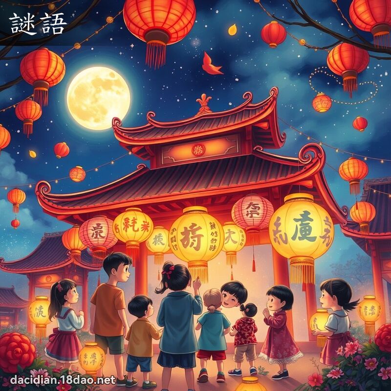 謎語 - 國語大辭典配圖