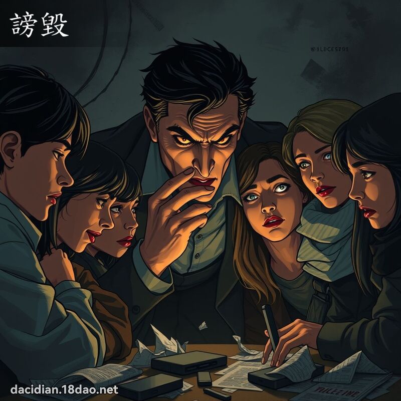 謗毀 - 國語大辭典配圖