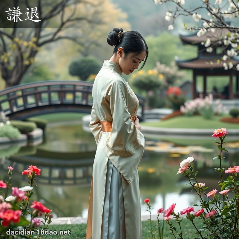 謙退 - 國語大辭典配圖