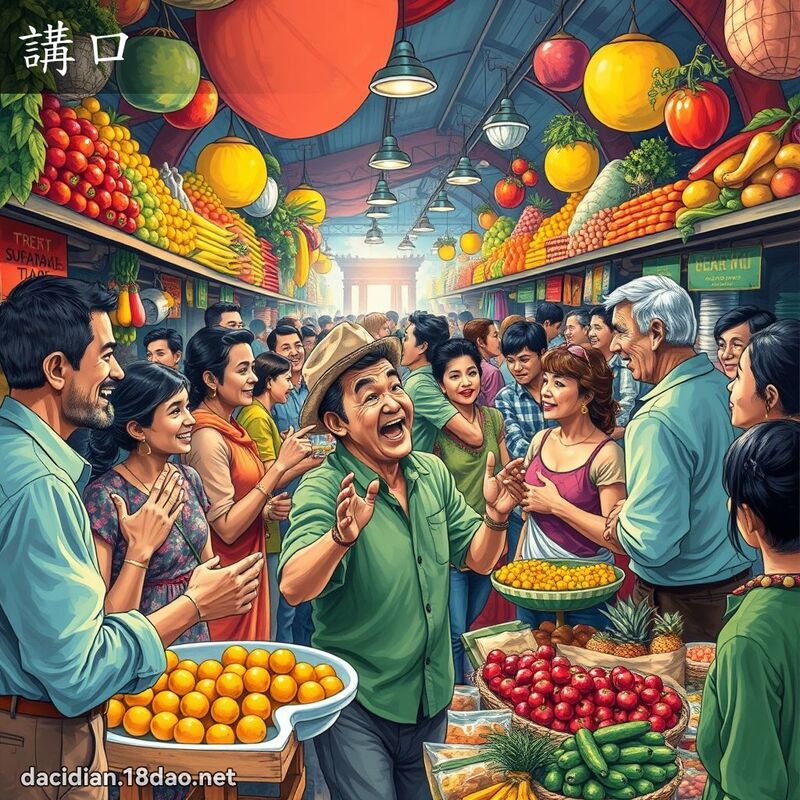 講口 - 國語大辭典配圖