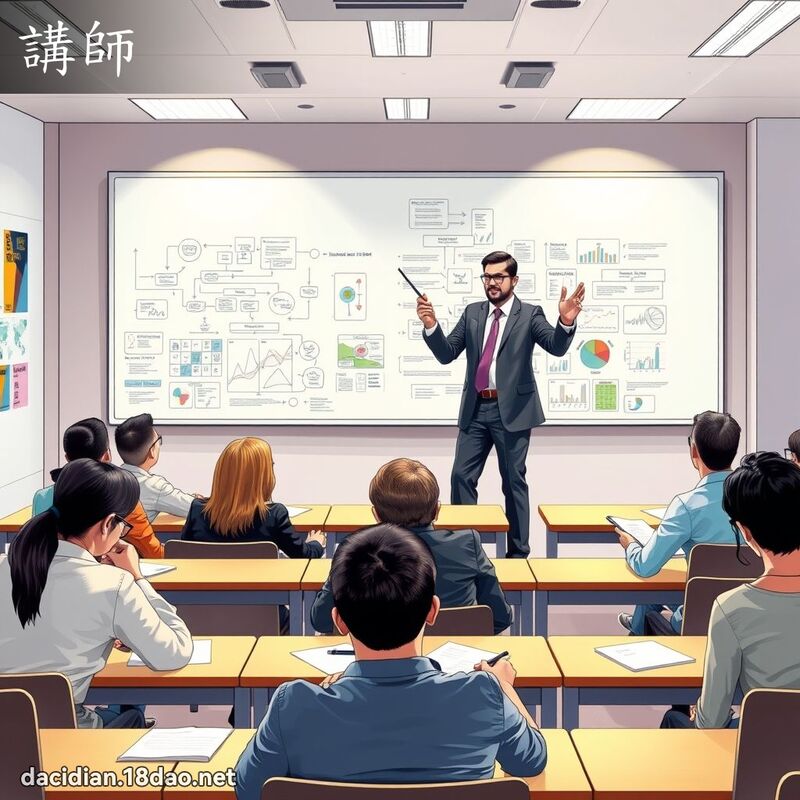 讲师 - 国语大辞典配图