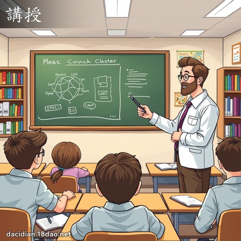 讲授 - 国语大辞典配图