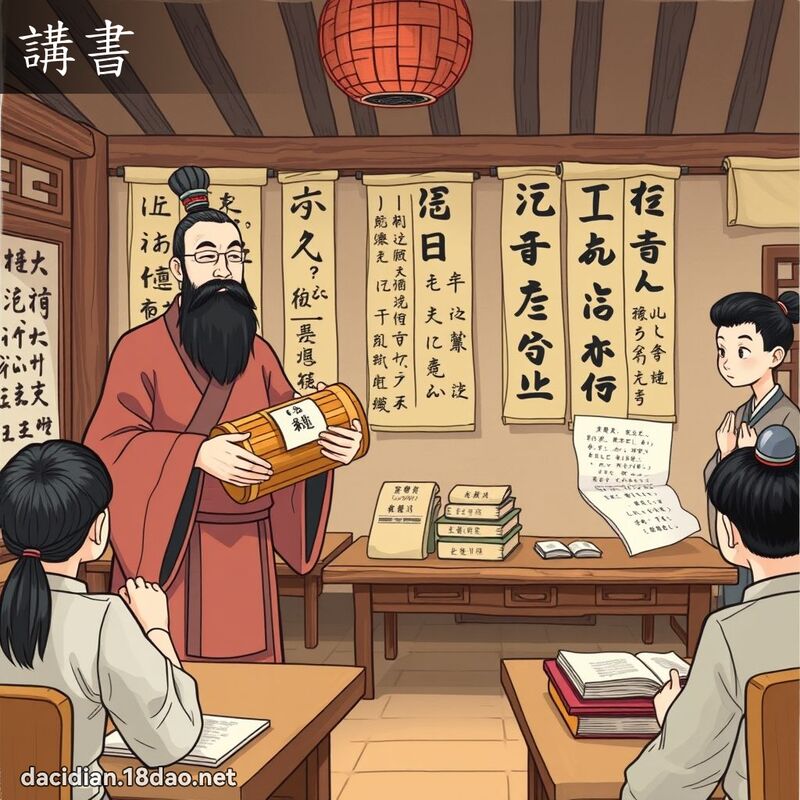 講書 - 國語大辭典配圖