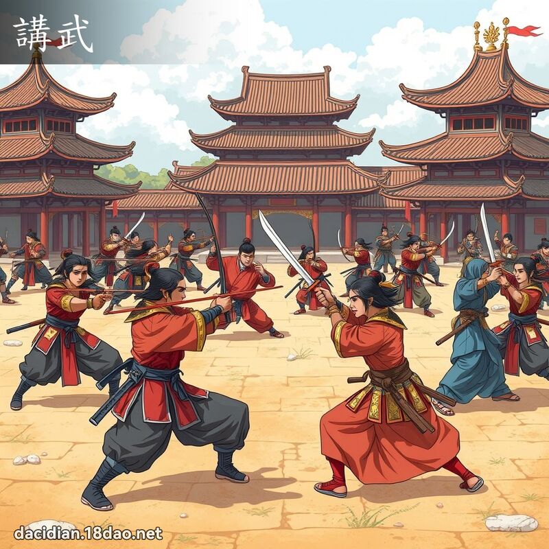 講武 - 國語大辭典配圖