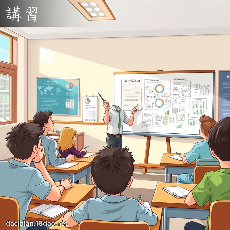 讲习 - 国语大辞典配图