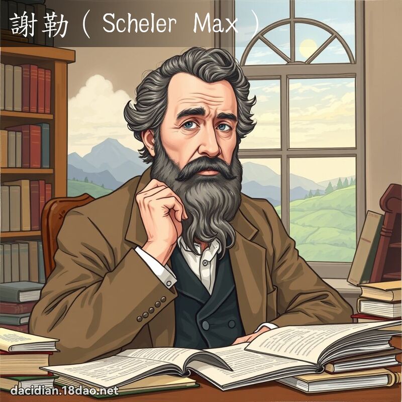 谢勒（Scheler Max） - 国语大辞典配图