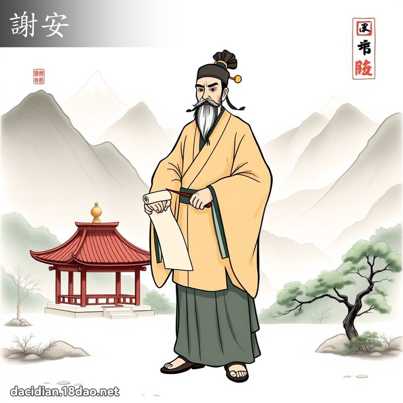 谢安 - 国语大辞典配图