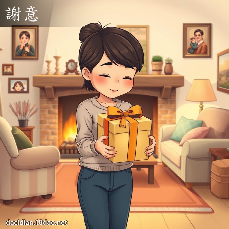 謝意 - 國語大辭典配圖