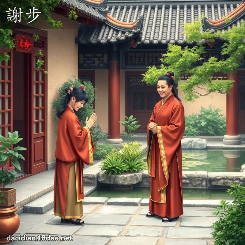 谢步 - 国语大辞典配图