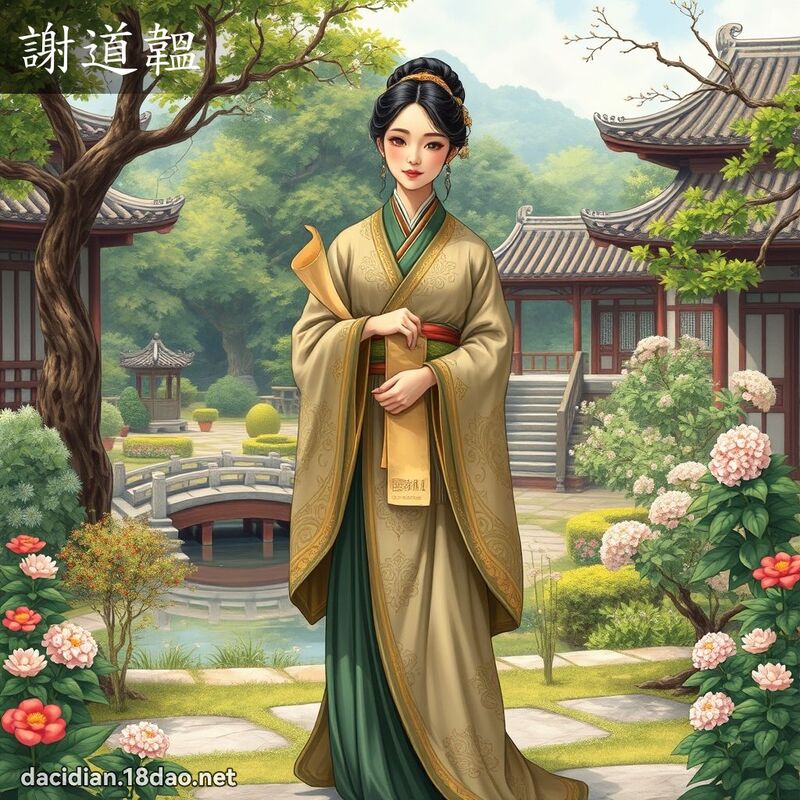 謝道韞 - 國語大辭典配圖