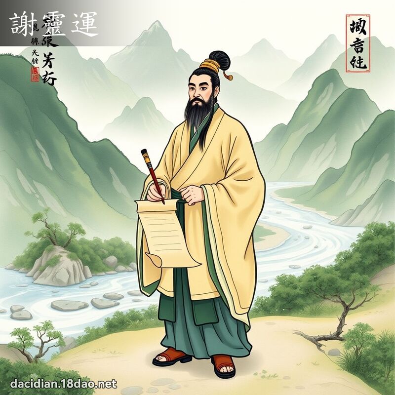 谢灵运 - 国语大辞典配图