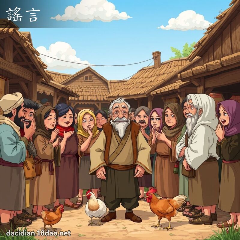 詞語: 謠言 (多意詞)