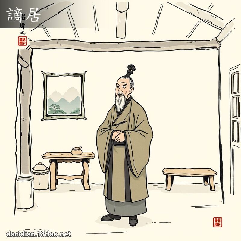 謫居 - 國語大辭典配圖