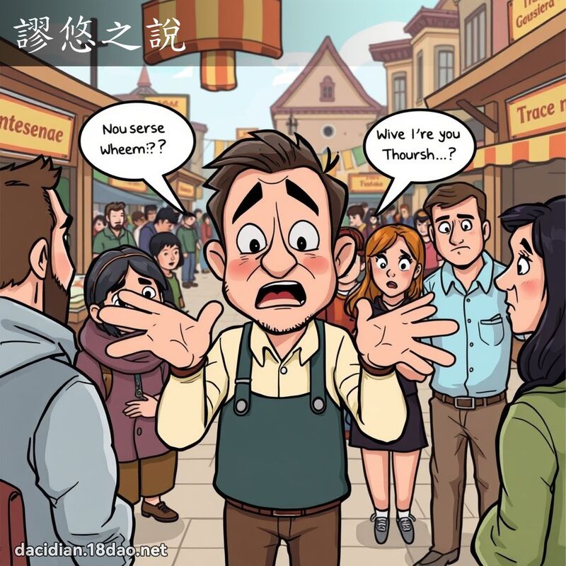 谬悠之说 - 国语大辞典配图
