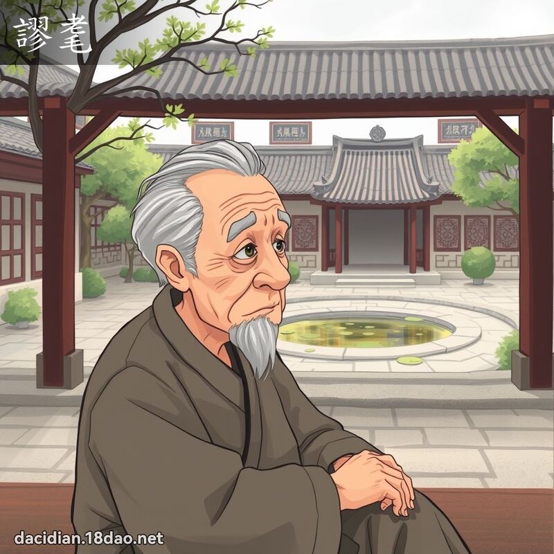 谬耄 - 国语大辞典配图