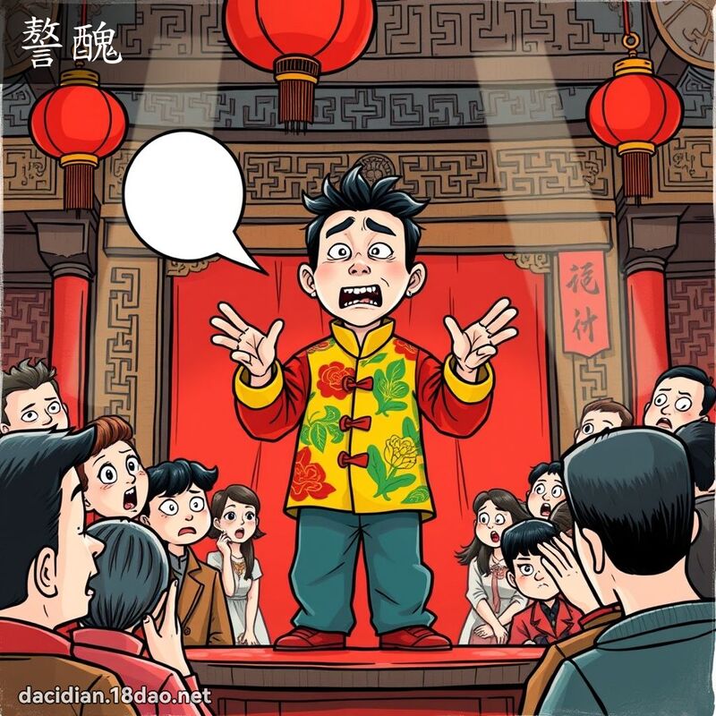 謷醜 - 國語大辭典配圖
