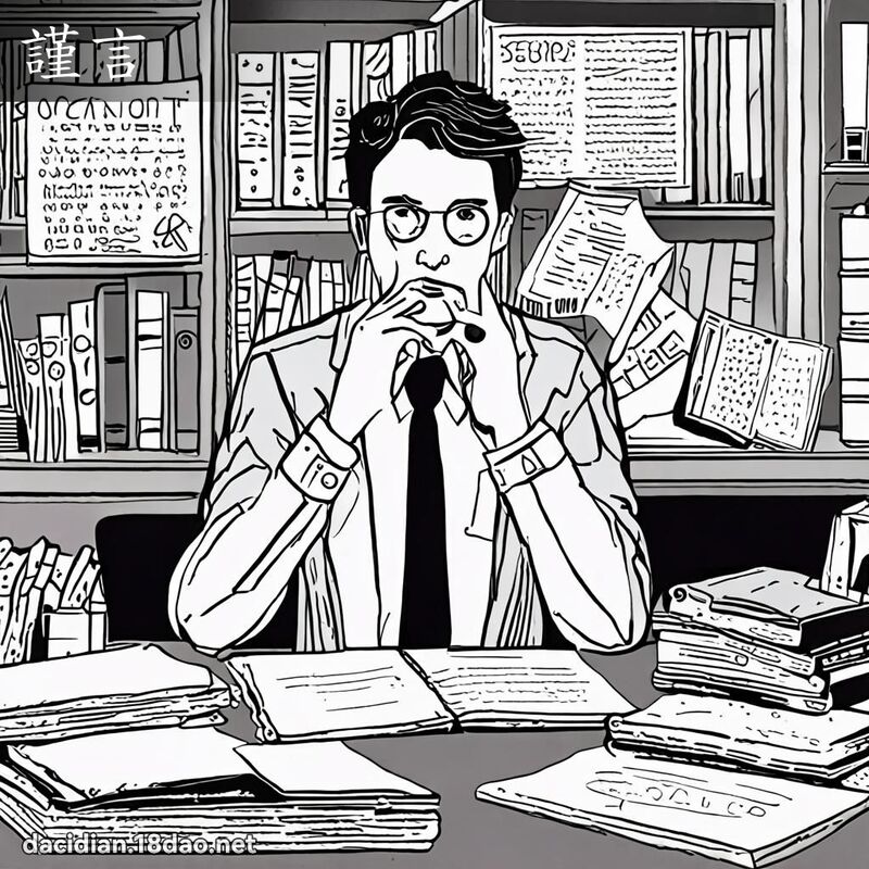 謹言 - 國語大辭典配圖