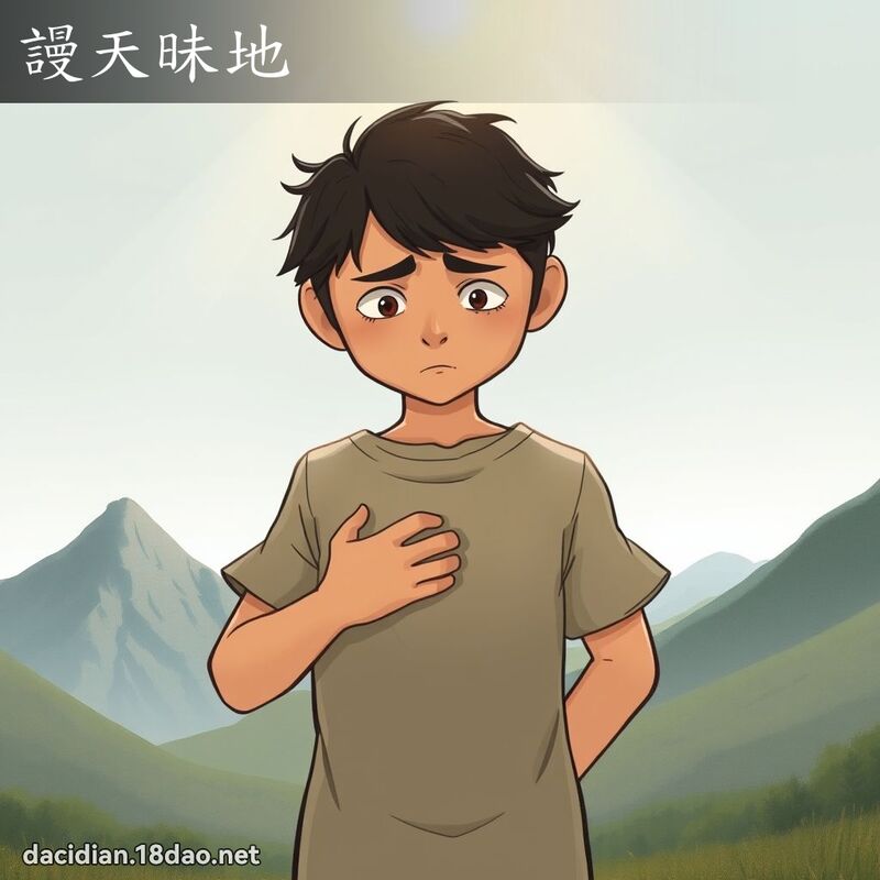 謾天昧地 - 國語大辭典配圖