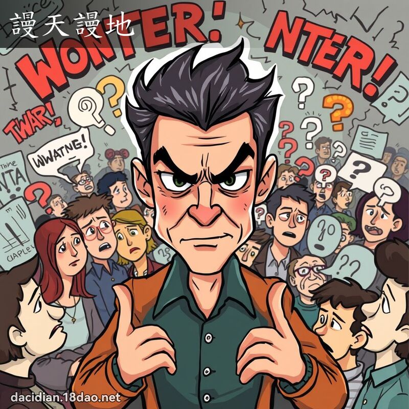 謾天謾地 - 國語大辭典配圖