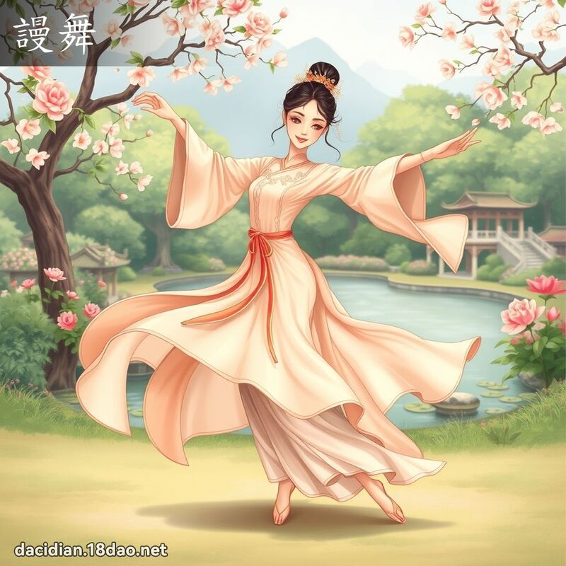 謾舞 - 國語大辭典配圖